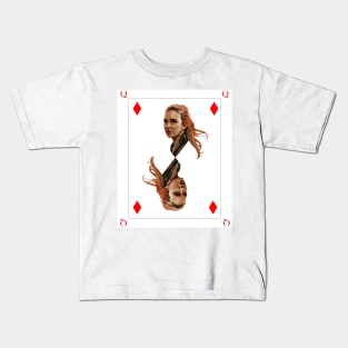 QUEEN OF DIAMONDS Kids T-Shirt